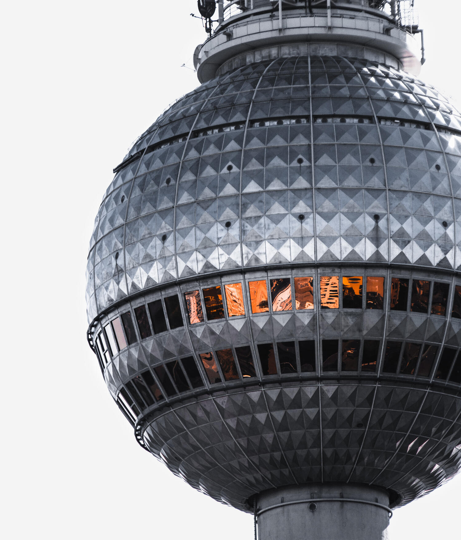 Berlin TV tower close up shot, german ad buying agency